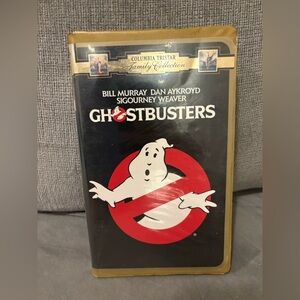 Ghostbusters VHS Tape Clamshell Rare 1984 Columbia Pictures Comedy